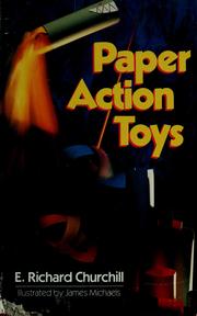 Cover of: Paper action toys