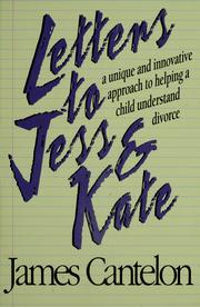 Letters to Jess & Kate by James Cantelon