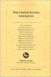 Cover of: The United States and Japan (Editors' Choice Series)
