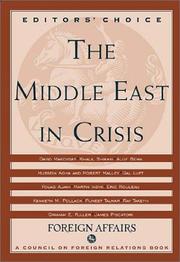Cover of: The Middle East in Crisis by James F. Hoge Jr.