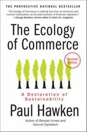 Cover of: The ecology of commerce by Paul Hawken