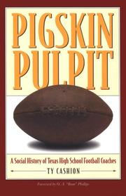 Cover of: Pigskin pulpit by Ty Cashion