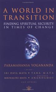 Cover of: A World in Transition: Finding Spiritual Security in Times of Change