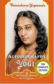 Cover of: Autobiography of a Yogi by Yogananda Paramahansa