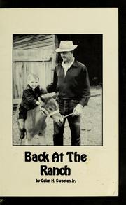 Cover of: Back at the ranch