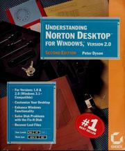 Understanding Norton Desktop for Windows, version 2.0 by Peter John Dyson