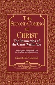 Cover of: The Second Coming of Christ by Yogananda Paramahansa