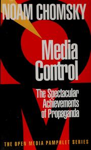 Cover of: Media control by Noam Chomsky