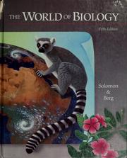 Cover of: The world of biology