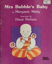 Cover of: Mrs. Bubble's baby