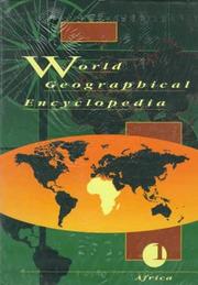 Cover of: World geographical encyclopedia by [Sybil P. Parker, editor].