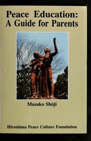 Cover of: Peace education by Masako Shōji