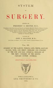 Cover of: System of surgery