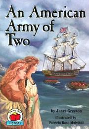 Cover of: An American Army of Two (Carolrhoda on My Own Books)