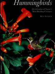 Cover of: Hummingbirds: a celebration of nature's most dazzling creatures