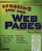 Cover of: Creating your own Web pages