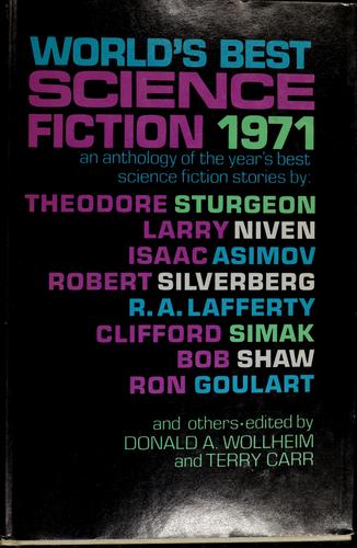 World's Best Science Fiction 1971 by Donald A. Wollheim