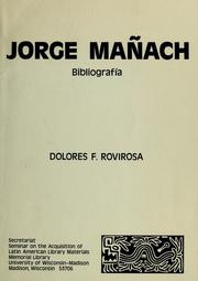 Jorge Mañach by Dolores Rovirosa