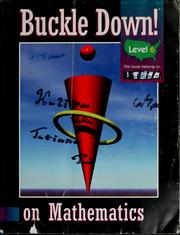Cover of: Buckle down!: on mathematics