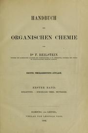 Cover of: Handbuch der organischen chemie