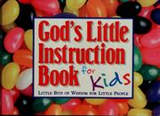 Cover of: God's little instruction book for kids by Honor Books
