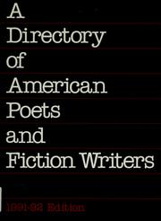 A Directory of American poets and fiction writers by Poets & Writers, Inc