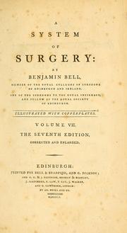 Cover of: A system of surgery