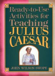 Cover of: Ready-to-use activities for teaching Julius Caesar