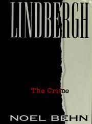 Cover of: Lindbergh: the crime