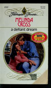 Cover of: A Defiant Dream by Melinda Cross