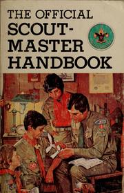 Cover of: The official scout-master handbook. by Boy Scouts of America., Boy Scouts of America
