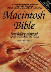Cover of: The Macintosh bible: thousands of basic and advanced tips, tricks, and shortcuts logically organized and fully indexed