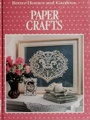 Cover of: Paper crafts. by 