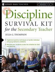 Cover of: Discipline survival kit for the secondary teacher
