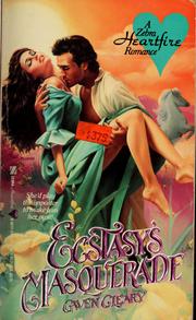 Cover of: Ecstasy's masquerade by Gwen Cleary