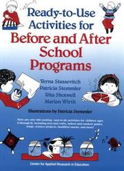 Cover of: Ready-to-use activities for before and after school programs