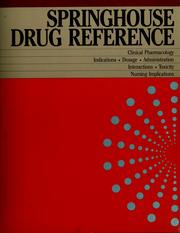Cover of: Springhouse drug reference.