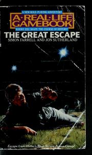 Cover of: The Great Escape (Real Life Gamebooks)