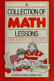 Cover of: Collection of math lessons: from grades 1-3