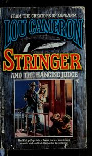 Cover of: Stringer and the hanging judge by Lou Cameron