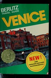 Cover of: Venice