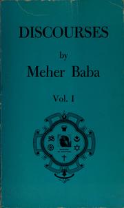 Cover of: Discourses by Meher Baba