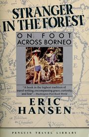 Cover of: Stranger in the forest by Hansen, Eric