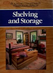 Cover of: Shelving and storage