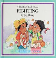 Cover of: A children's book about fighting