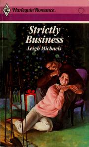 Cover of: Strictly Business
