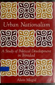 Cover of: Urban nationalism by Alvin Magid
