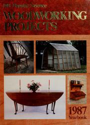 Cover of: Woodworking projects 1987 yearbook. by 