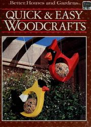 Cover of: Quick & easy woodcrafts.