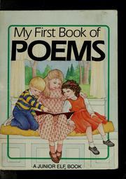 Cover of: My first book of poems